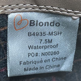 Blondo Women’s Taupe Suede Waterproof Ankle Booties Size 7.5M