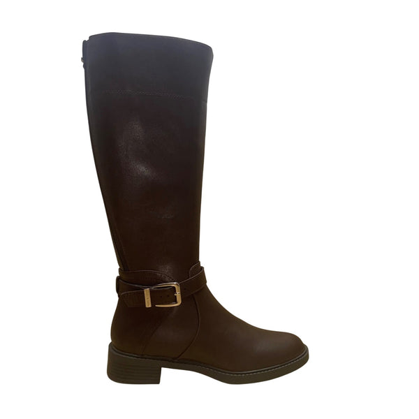 Kelly & Katie Women’s Brown Man-Made Tall Riding Boots Size 7.5
