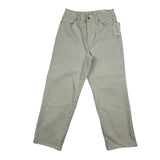 Universal Thread Womens Vintage Stretch High-Rise Straight Jeans 8/29R Beige Cot