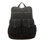 Vera Bradley Women’s Black Quilted Fabric With Multiple Pockets Backpack Size M
