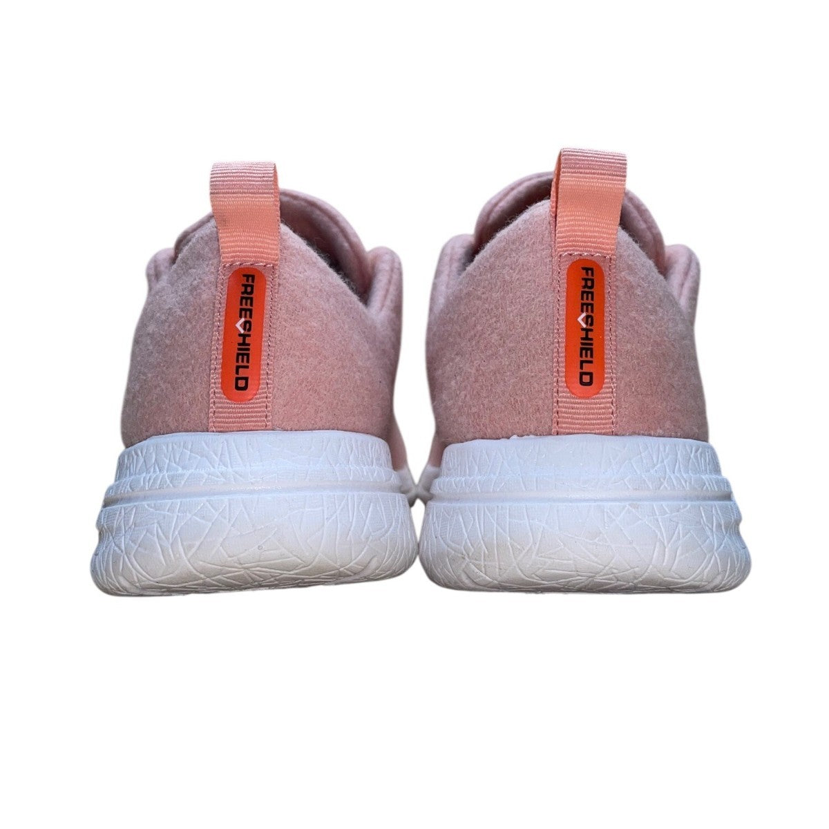 Freeshield Women’s Light Pink Wool Lightweight Lace-Up Athletic Sneakers Size 9