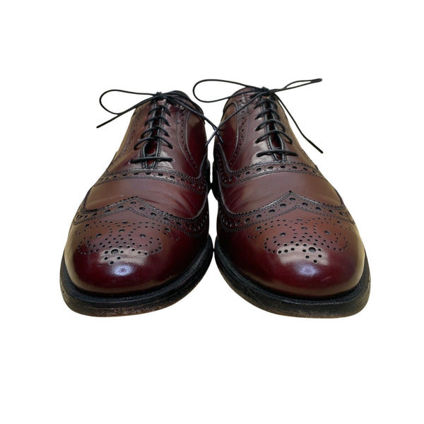 Allen Edmonds Men’s Brown Leather McAllister Wingtip Dress Shoes Size 10.5 B