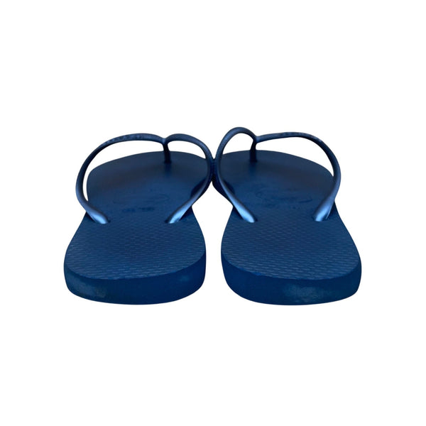 Havaianas Women’s Blue Foam Slim Flip Flops Sandals Size 4/5