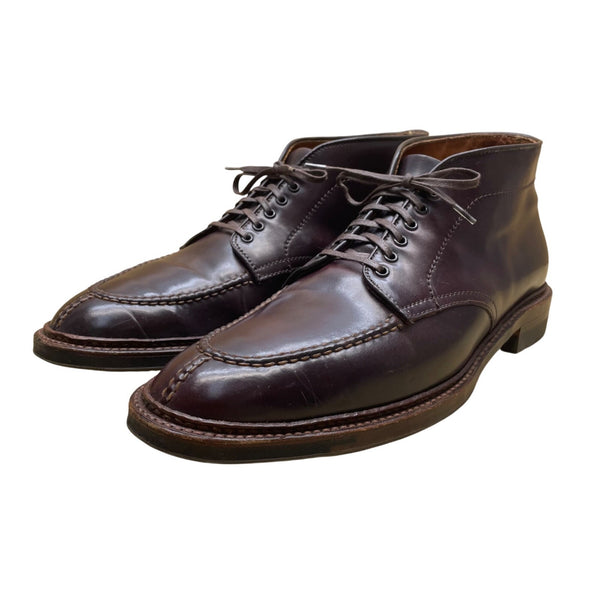Alden Men’s Burgundy Leather Welt Moc Toe Lace-Up Chukka Boots Size 11.5 AA/B