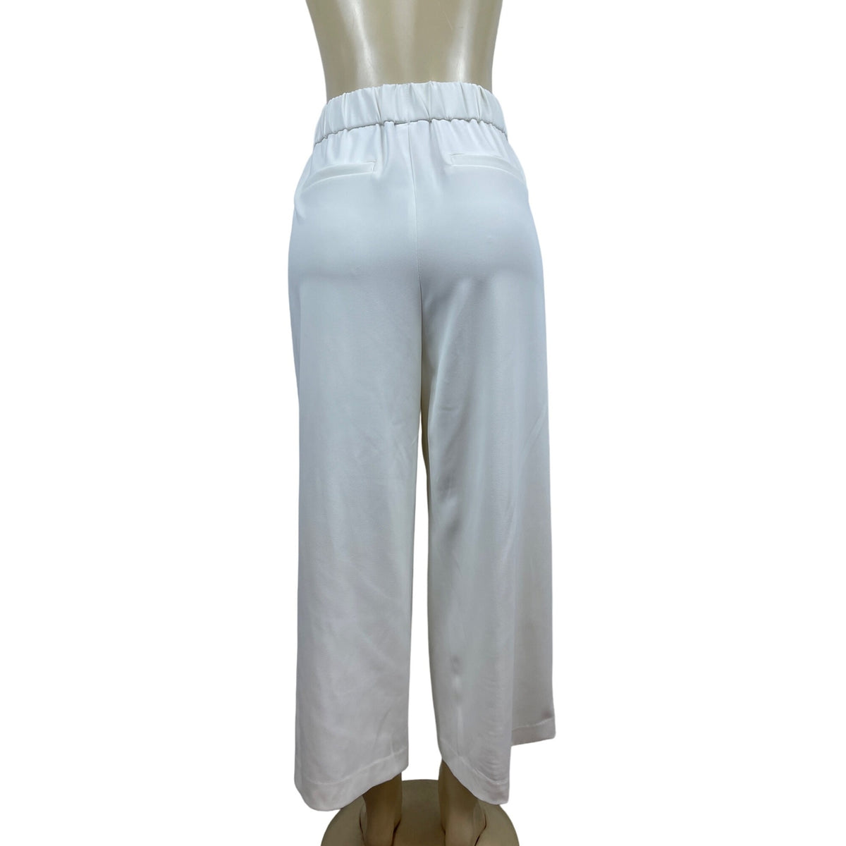 H&M Women's White Straight Pants Sz 10 - NWT