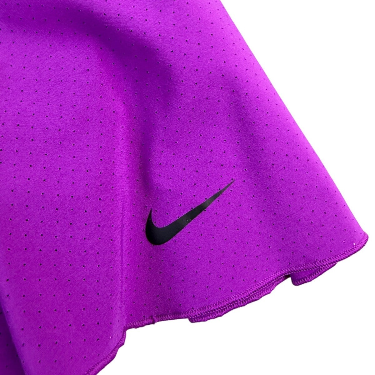 Nike Womens Purple Pleated Skort  Dri-Fit Athletic Wear Size L
