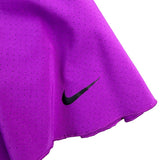 Nike Womens Purple Pleated Skort  Dri-Fit Athletic Wear Size L