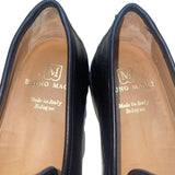Bruno Magli Men’s Black Leather Classic Penny Style  Treat Loafers Size 10.5M