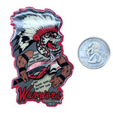 Warriors Cooperstown 2012 Enamel Pin Double Clutch Back Fasteners Red & White