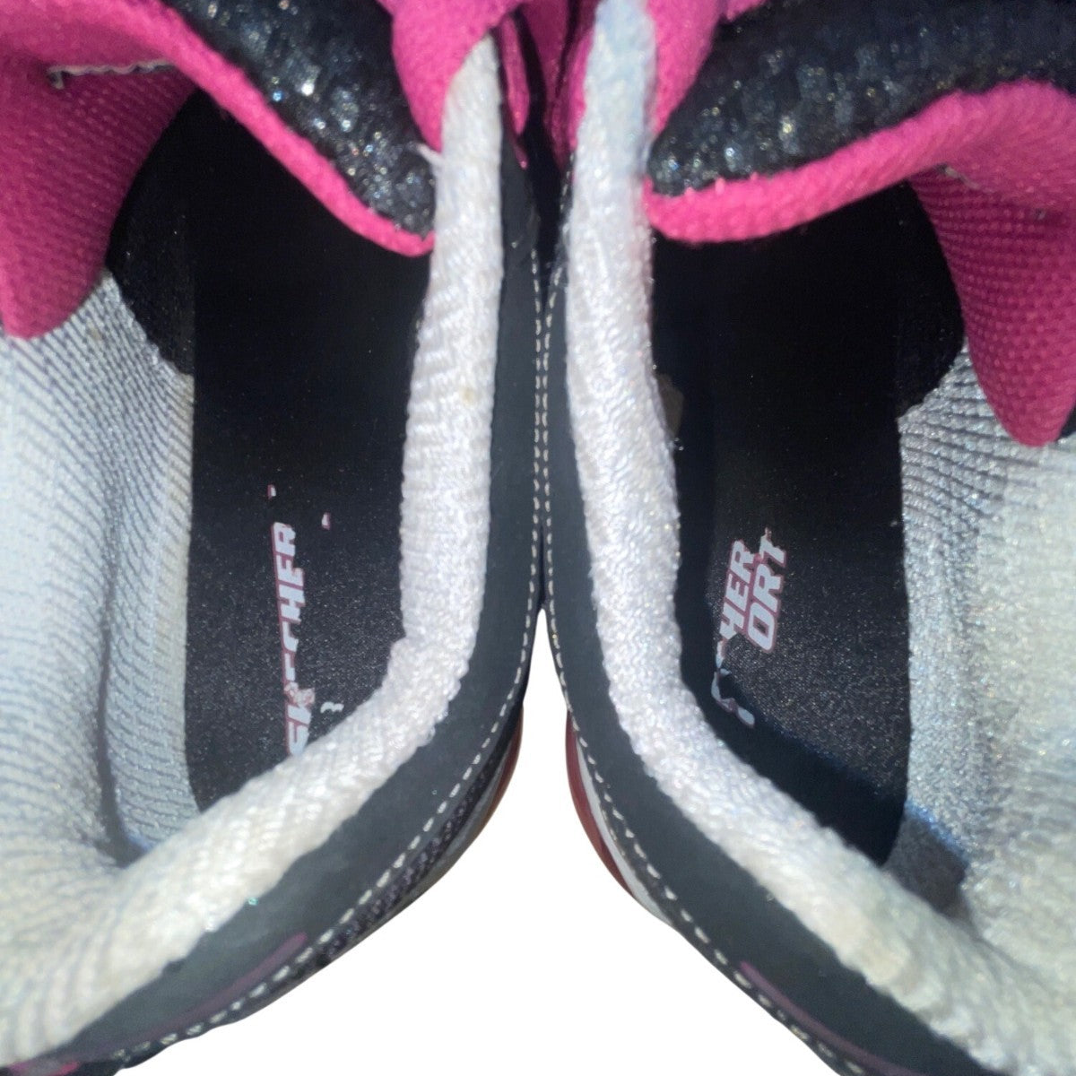 Skechers Women’s Black & Pink Revv Air Athletic Shoes Size 9.5