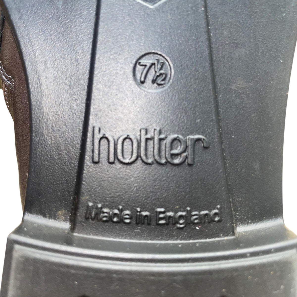 Hotter Women’s Metallic Gray Leather York Ankle Boots Size 8.5