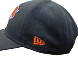 New Era Mens Black Polyester New York Knicks Snapback Cap Embroidered Logo OS
