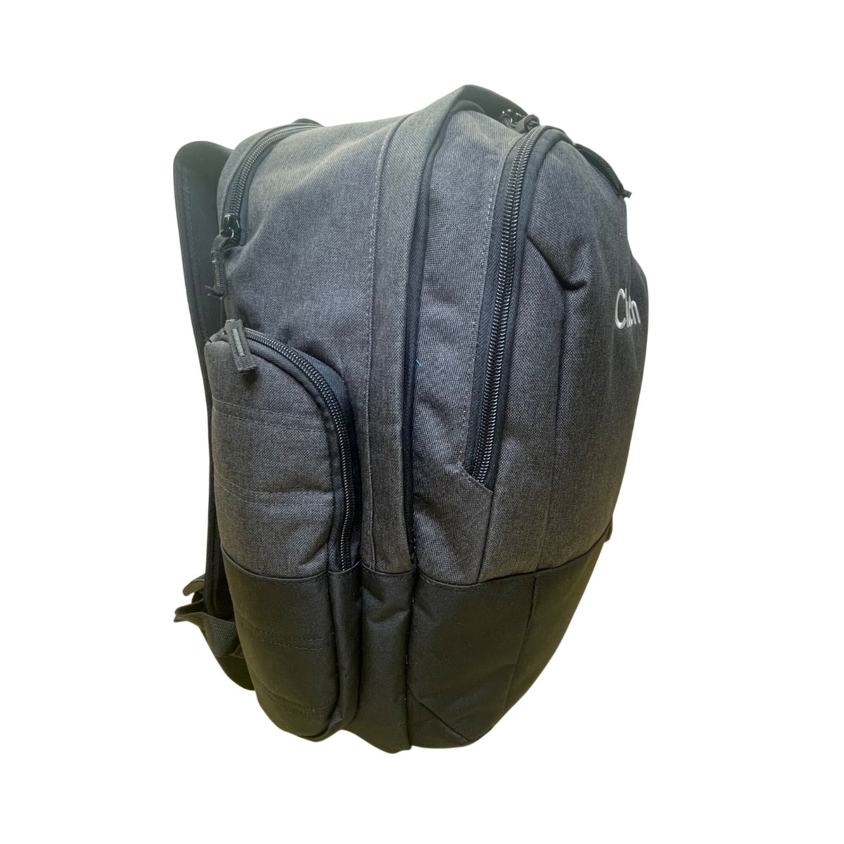 Ogio Black Polyester With Zip Compartments & Adjustable Straps Clutch Backpack