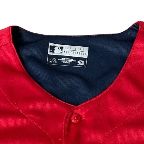 Washington Nationals Red Baseball Jersey L/G New