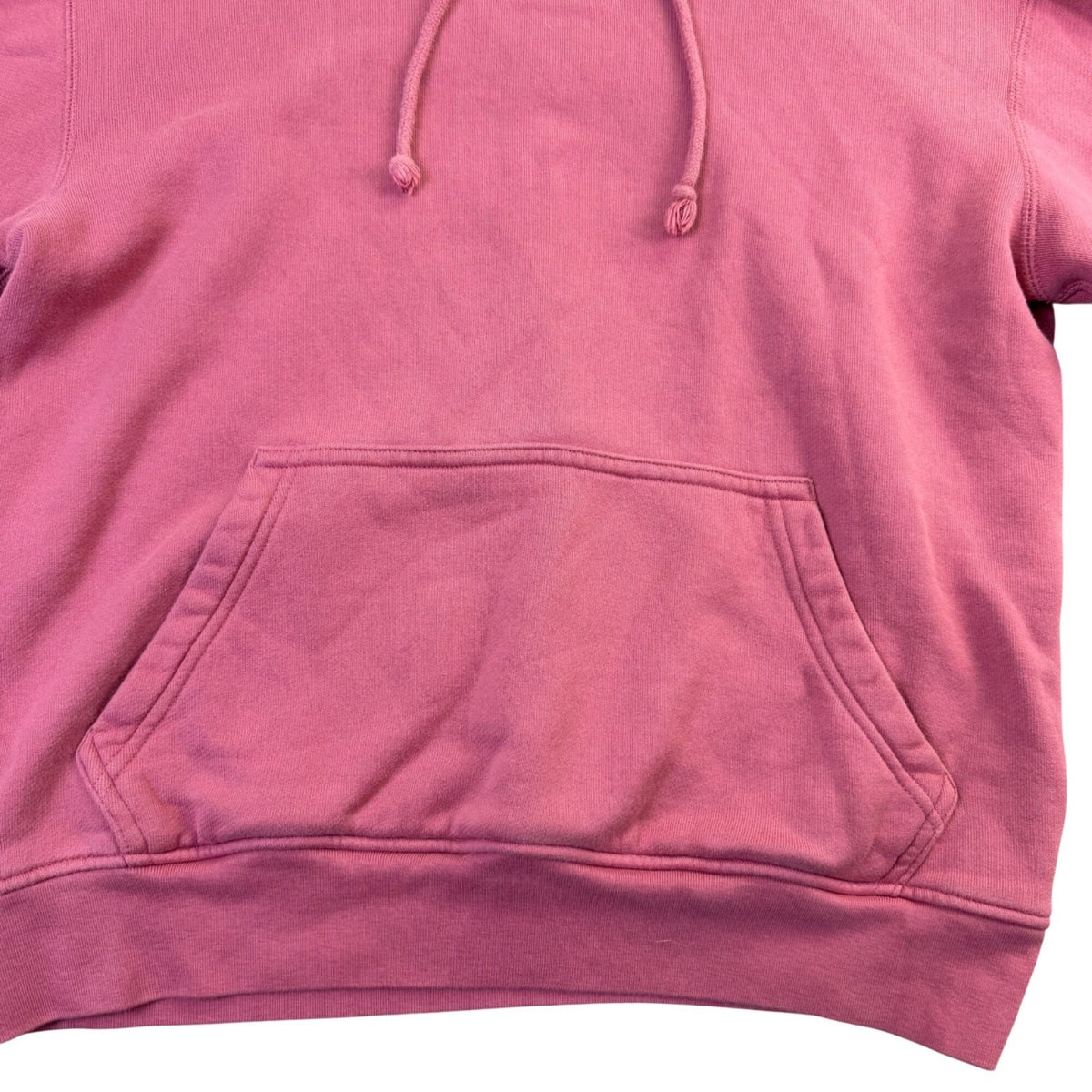 Adidas Mens Burgundy Pullover Hoodie Classic Design With Front Pocket Size S