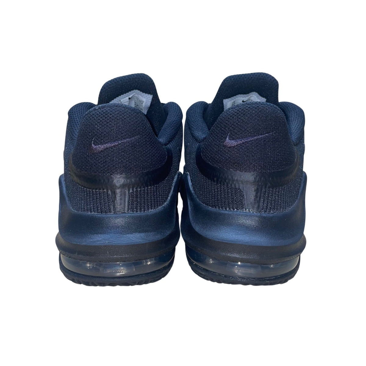 Nike Men’s Black Off Noir Mesh Air Max Impact 4 Basketball Sneakers Size 4.5