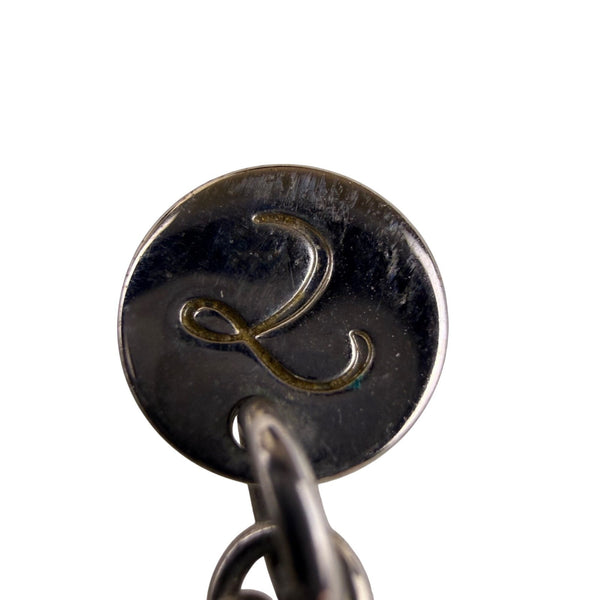 Swarovski Womens Silver Tone Crystal Necklace Adjustable Chain Clear Pendant