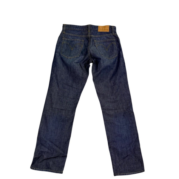 Levis Mens Indigo Cotton Made & Crafted Ruler Straight Denim Jeans Durable