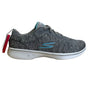 Skechers Women’s Gray & Blue Go Walk 4 Goga Max Sneakers Size 6.5 Wide - New
