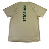 Adidas Mens Beige Short-Sleeve Graphic T-Shirt Sportswear Size L