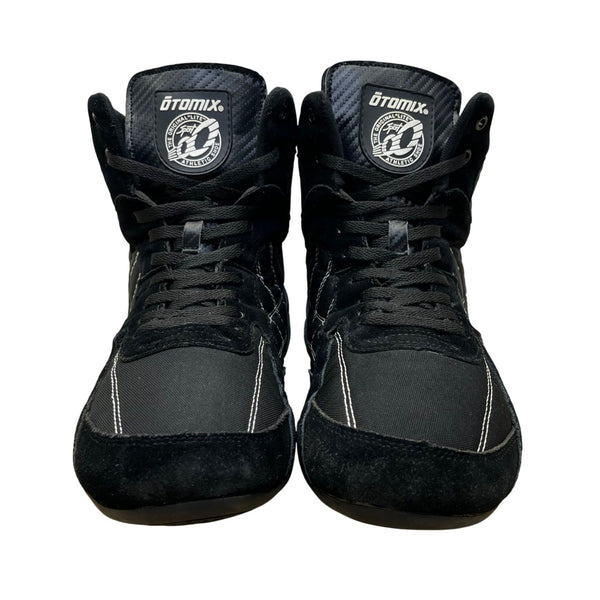 Otomix Men’s Black & White High-Top Bodybuilding Training Sneakers Sz M13/W14.5