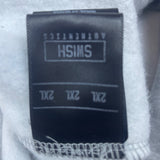 Swish Authentics Basketball Gray Crewneck Sweatshirt 2XL Cotton Blend Unisex