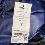 Current/Elliott Women's Navy Blue Windbreaker Jacket Sz 1 (EU 31) - NWT