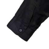 Lauren Ralph Lauren Womens Black Linen Belted Button-Up Pocket Shirt Dress Sz 2P