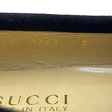 Gucci Women’s Black Suede Slip On Loafers Sz 8 - NWOB