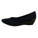 Circa Joan & David Women’s Black Fabric Upper Wedge Pumps Size 7M