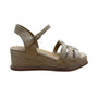 Splendid Women’s Beige Suede Adjustable Strap Espadrille Wedge Sandals Size 8M