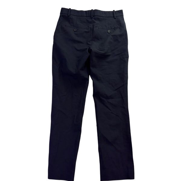 Theory Womens Black Straight-Leg Dress Pants Size 0