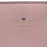 Kate Spade Women’s Pink Leather Adjustable Strap Compact Crossbody Tote Bag