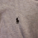 Polo Ralph Lauren Mens Beige Cotton 1/4 Zip Pullover Sweater Size S