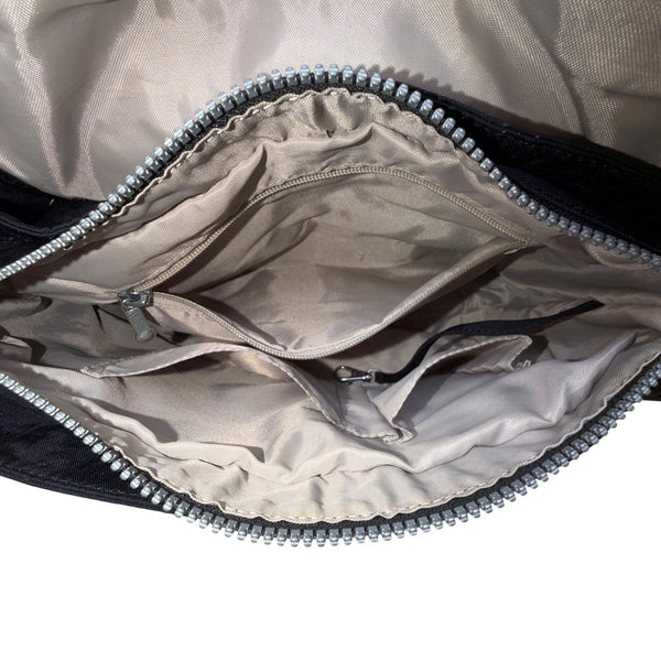 Kipling Womens Black Nylon Adjustable Strap With Patterned Strap Crossbody Bag