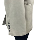 Zara Women’s Notched Lapel Grey Blazer Sz M-L Office Attire