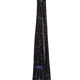 Robert Talbott Mens Multicolor Silk Library Print Tie Handsewn