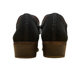 Lucky Brand Women’s Black Suede Brett Western Ankle Booties 7M