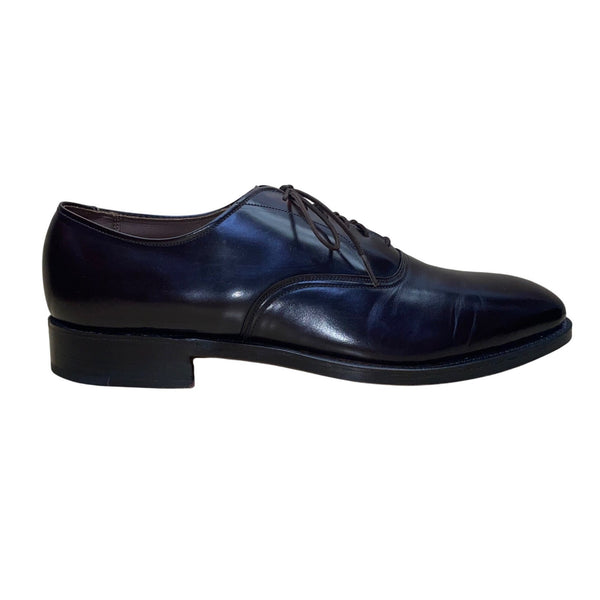 Cordwainer Men’s Dark Brown Leather Lace-Up Oxford Dress Shoes Size 10.5 B