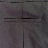 NYDJ Womens Black Ponte Ankle Pants Lightweight Slim Stretch Fit Modern Size 6