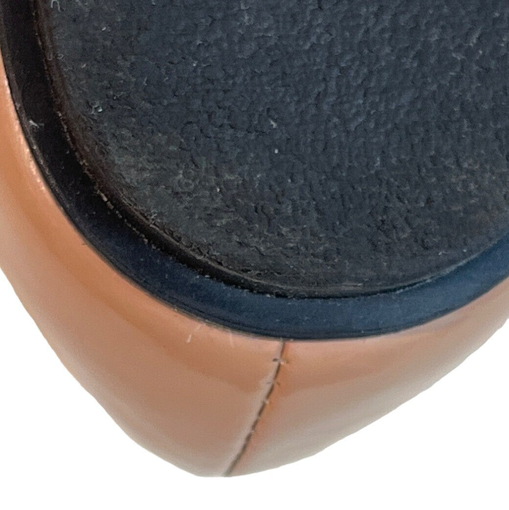 Scamboo Women's Tan Brown Black Rhinestone Flat Shoes Sz 35 - EUC