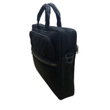 Tumi Men’s Black Ballistic Nylon Zipper Closure Briefcase 2 Way Laptop Bag