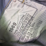 Gap Womens Dark Denim Jeans Long & Lean Flare Mid Rise Stretch Size Leg 32/14R