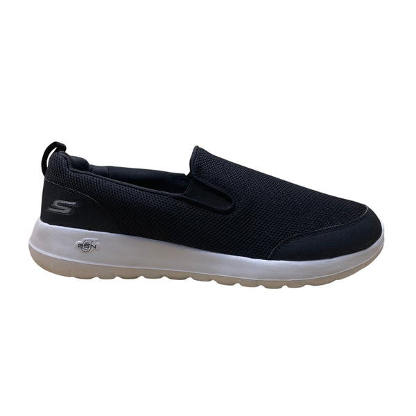 Skechers Men’s Black Mesh Air-Cooled Goga Mat Gen 5 Slip-On Shoes Size 10
