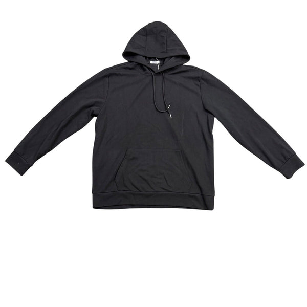 Coofandy Mens Black Hooded Pullover Sweatshirt Casual Style Size XL