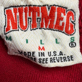 Nutmeg Mills Mens Red Washington Redskins Crewneck Sweatshirt Size M