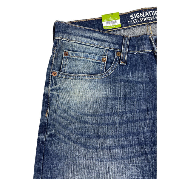 Signature by Levi Men's Flex Straight Blue Jeans Sz 32X30 - NWT