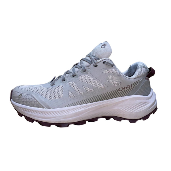 Oboz Women’s Feather Gray Ortholite Eco GTX Katabatic LT Hiking Shoes Size 6