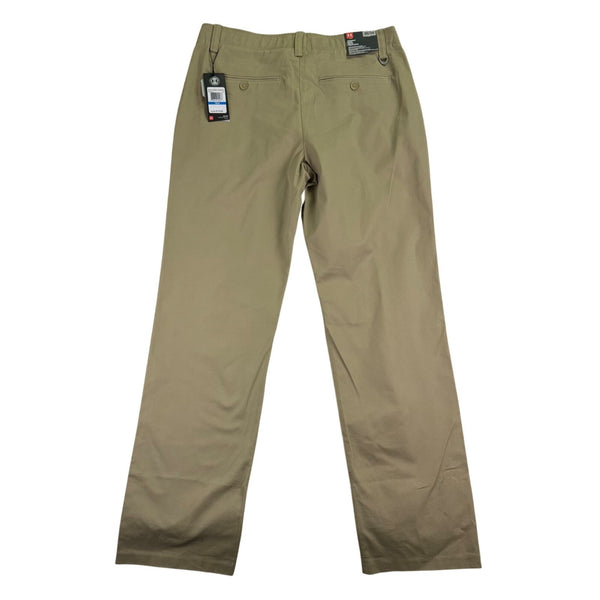 Under Armour Mens Khaki Golf Pants Stretch Lightweight  Sz 36W 34L
