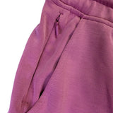 Athleta Womens Purple Cotton Blend Sweatshirt & Elastic Waist Jogger Set Sz XS